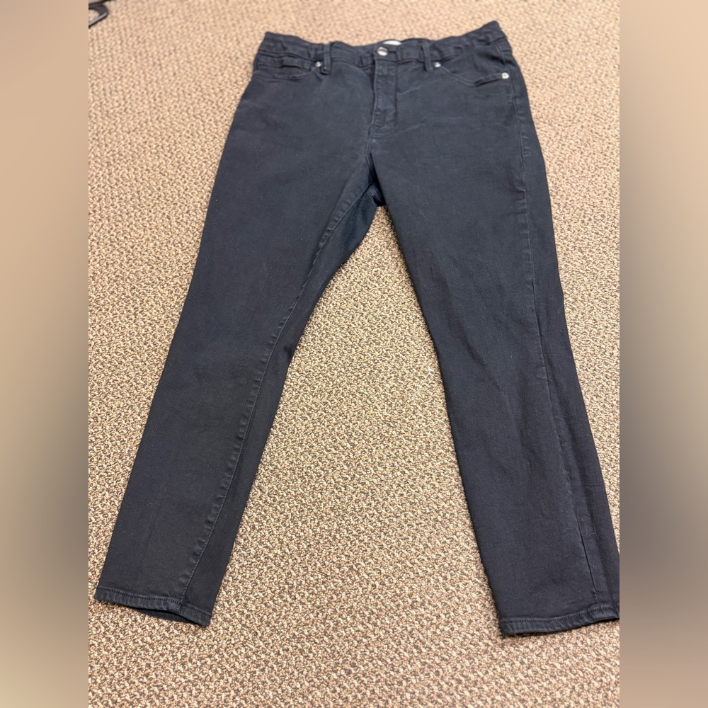 Good American Black Denim Jeans‎